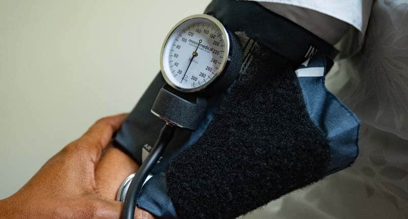 blood pressure check
